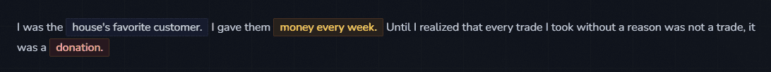 Think Before You Trade